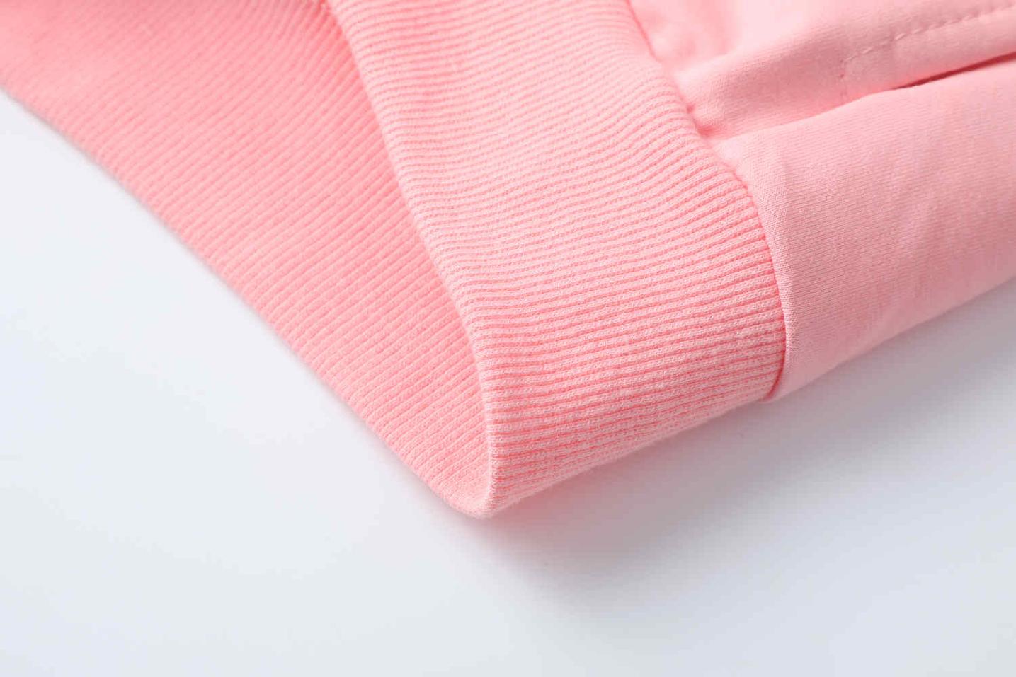 Dívčí mikina Kugo BM2407 meruňková